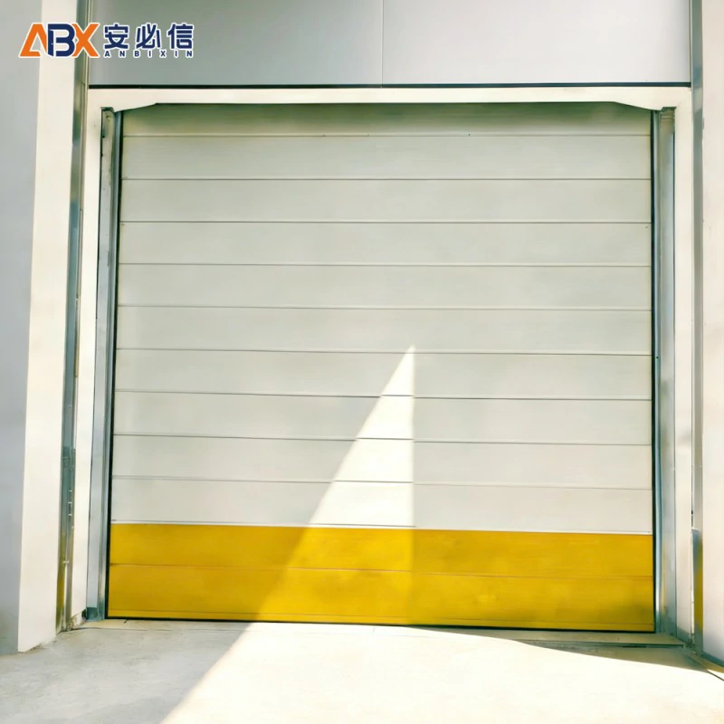 四平翻板滑升门