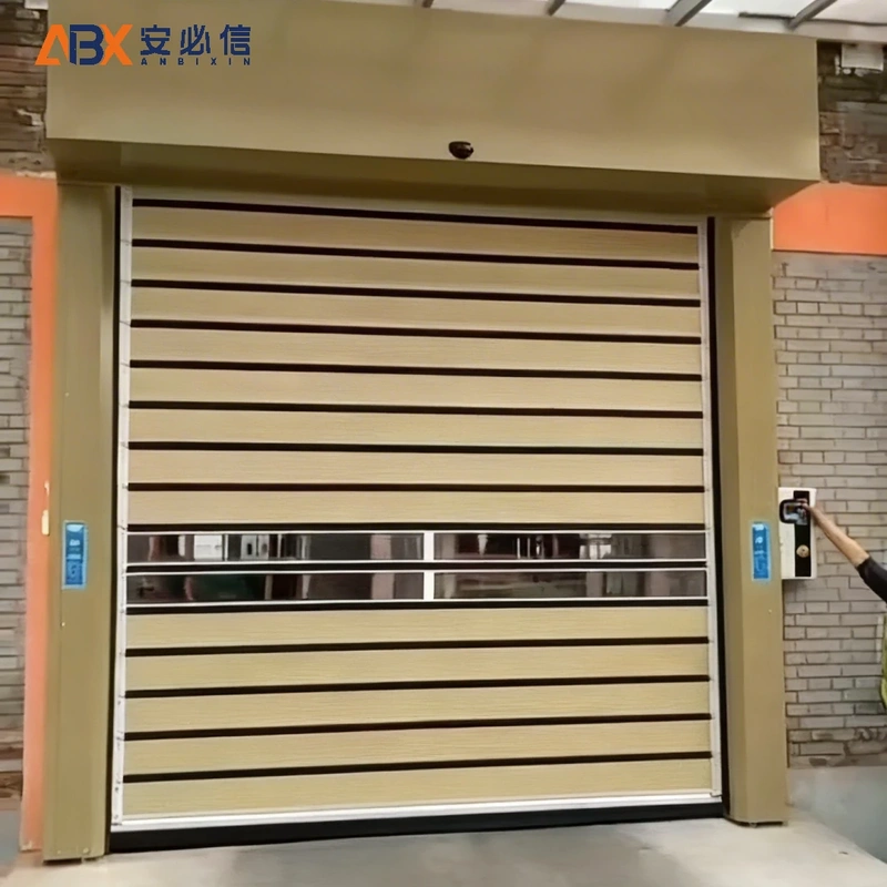 四平PVC高速卷帘门